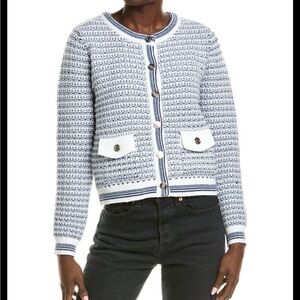 Nanette Laporte Green Cardigan